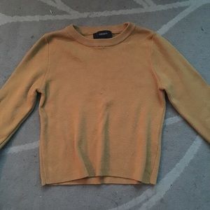 F21 Long Sleeve Cropped Sweater